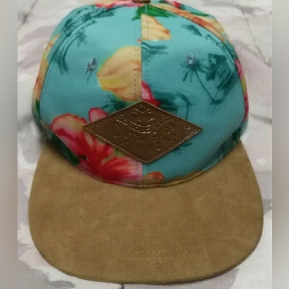 Floral Dutch Bros  SnapBack Hat